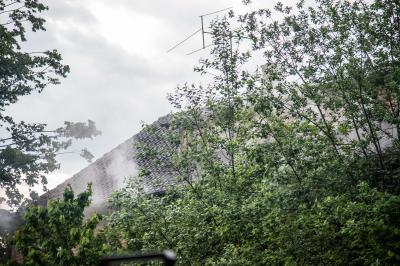 Schorndorf: Brand von leerstehendem Gebaeude - Vermutlich Brandstiftung